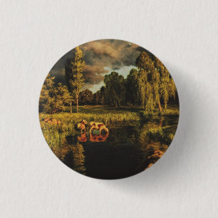 Macaron Rond 2,50 Cm Une tempête à l'horizon par Ivan Fedorovich Choult