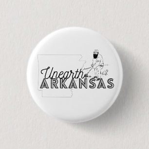 Macaron Rond 2,50 Cm Unearth Arkansas Button