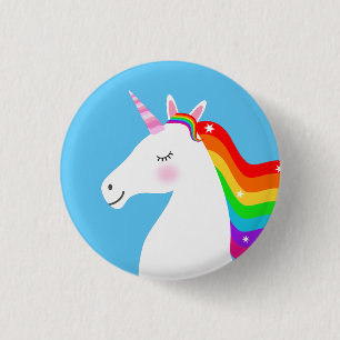 Macaron Rond 2,50 Cm Unicorn