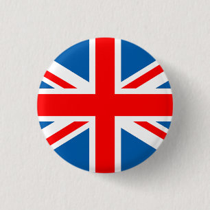 Macaron Rond 2,50 Cm Union Jack