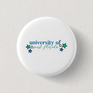 Macaron Rond 2,50 Cm University of West Florida Gameday Button