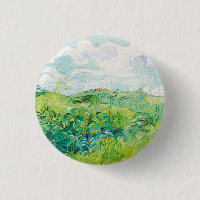 Van Gogh. Green Blé Fields Auvers. Impressionnisme