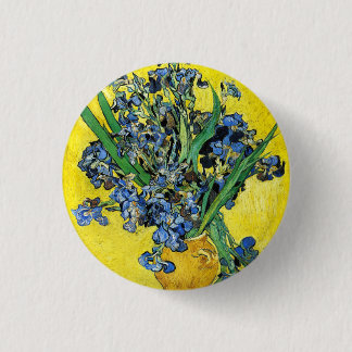 Macaron Rond 2,50 Cm Van Gogh irise le bouton
