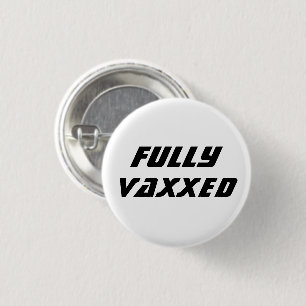 Macaron Rond 2,50 Cm Vaxxed vaccin entièrement Vaxxed Convid cool moder