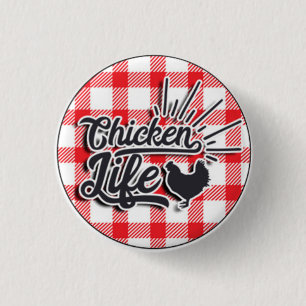 Macaron Rond 2,50 Cm Vie de poulet