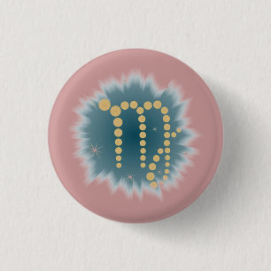 Macaron Rond 2,50 Cm Vierge du 23 août au 23 septembre