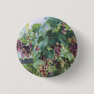 Macaron Rond 2,50 Cm Vignoble de la Vallée de la Loire – Peinture de Ra