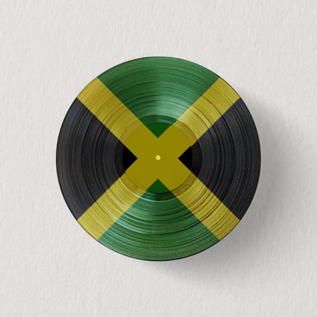 Macaron Rond 2,50 Cm Vinyl Jah Music (Devant)