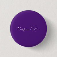 Violet Royal Élégant Minimaliste Calligraphie