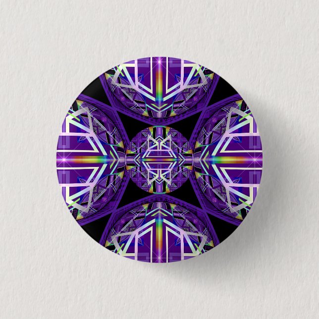 Macaron Rond 2,50 Cm Violet W3 (Devant)