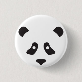 Macaron Rond 2,50 Cm Visage de panda