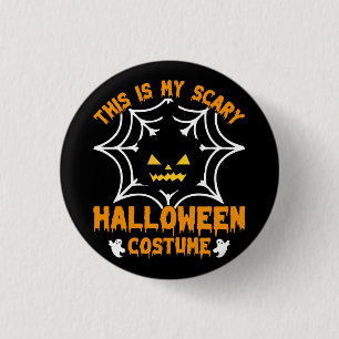 Macaron Rond 2,50 Cm Voici mon costume d'Halloween