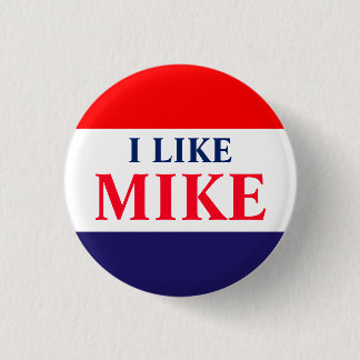 Macaron Rond 2,50 Cm #VoteMikeWilliams J'Aime Mike Classic Button