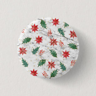 Macaron Rond 2,50 Cm White Christmas Nail Art