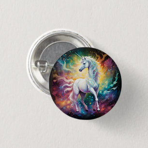 Macaron Rond 2,50 Cm White Wonder : La licorne blanche spectrale