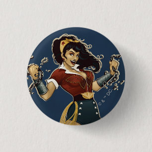Macaron Rond 2,50 Cm Wonder Woman Bombshell