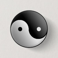 Yin et bouton de Yan