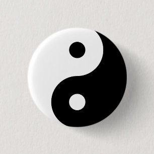Macaron Rond 2,50 Cm Yin Yang Pin
