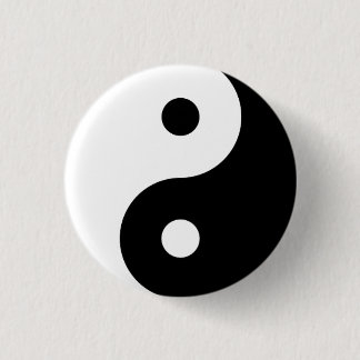 Macaron Rond 2,50 Cm Yin Yang Pin