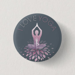 Macaron Rond 2,50 Cm yoga statement