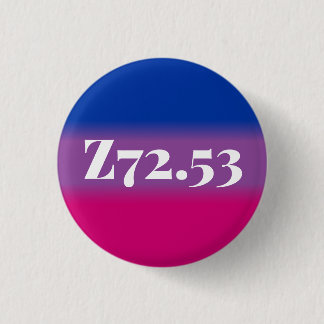 Macaron Rond 2,50 Cm Z72.53 : Bisexuel à haut risque (doux)