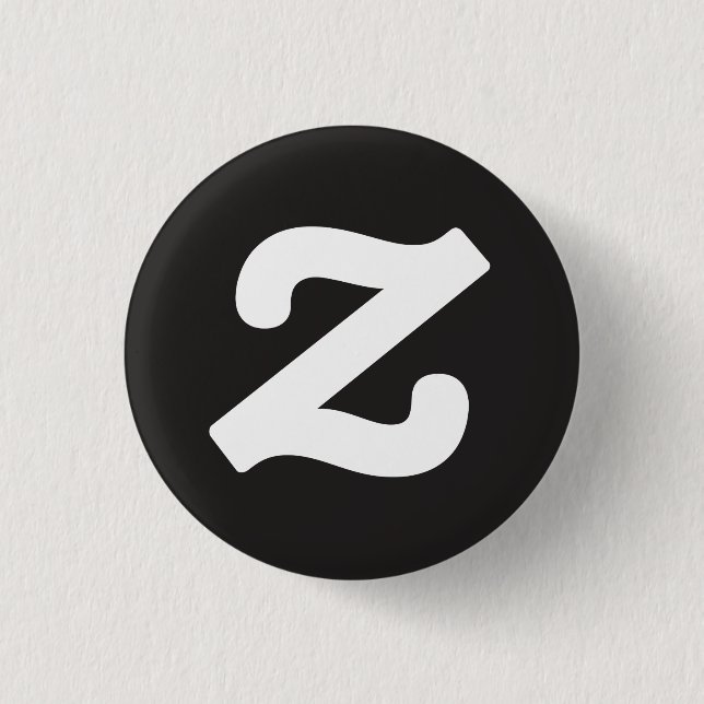 Macaron Rond 2,50 Cm Zazzle CircleZ (Devant)