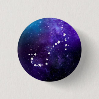Macaron Rond 2,50 Cm Zodiac Constellation Scorpio