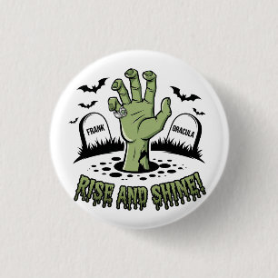 Macaron Rond 2,50 Cm Zombie Halloween Halloween Halloween Halloween Amu