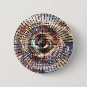 Macaron Rond 5 Cm 01001010100101101 - Bouton