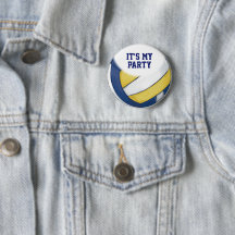 02of12 Bouton de partie de volley-ball personnalis