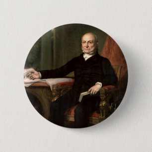 Macaron Rond 5 Cm 06 John Quincy Adams