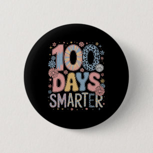 Macaron Rond 5 Cm 100 Jours Plus Intelligents Joyeux 100ème Jour D'é