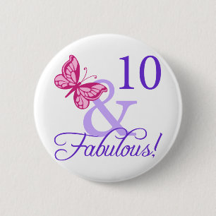 Macaron Rond 5 Cm 10 Et Fabuleux Anniversaire