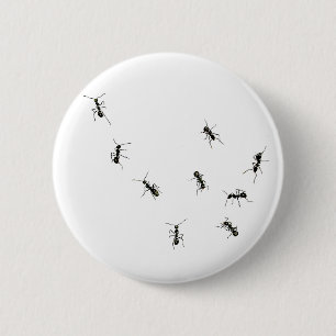 Macaron Rond 5 Cm 10 fourmis