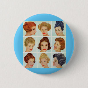 Macaron Rond 5 Cm 1960 s hairstyles grid
