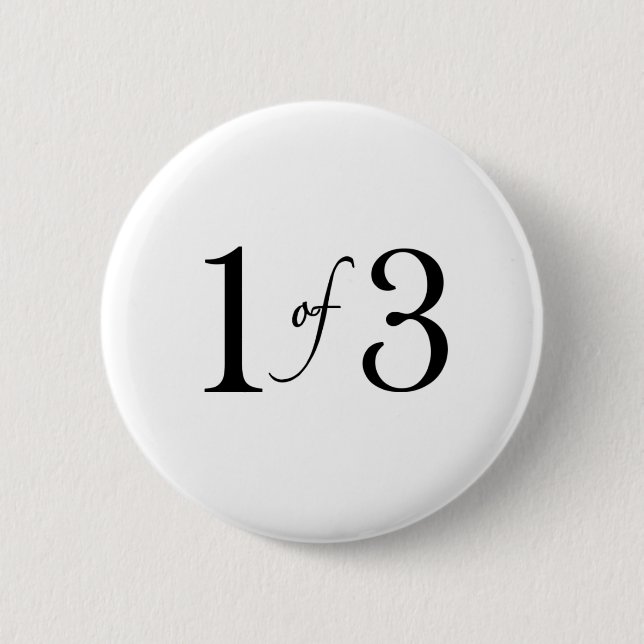 Macaron Rond 5 Cm 1 de 3 (l'enfant le plus âgé) (Devant)