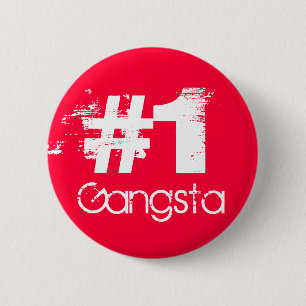 Macaron Rond 5 Cm #1 Gangsta