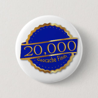 Macaron Rond 5 Cm 20 000 FINDS GéoCaching AWARD
