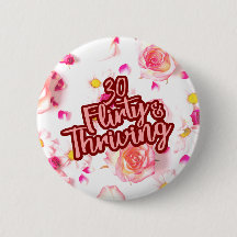 30e anniversaire Trente Flirty et Fun Fun Rose