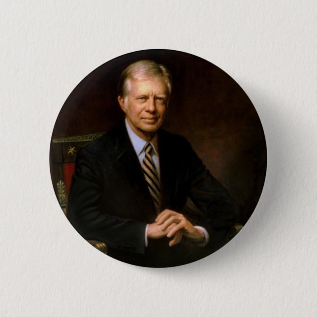 Macaron Rond 5 Cm 39 Jimmy Carter (Devant)