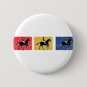 Macaron Rond 5 Cm 3-Cheval-Riders