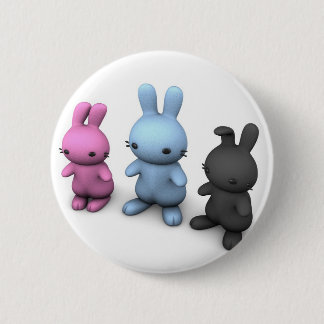 Macaron Rond 5 Cm 3 wabbits mignons