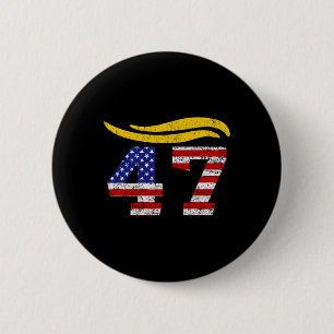 Macaron Rond 5 Cm 47 Trump Hair Vintage