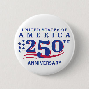 Macaron Rond 5 Cm 4 juillet Scramble America 250e anniversaire