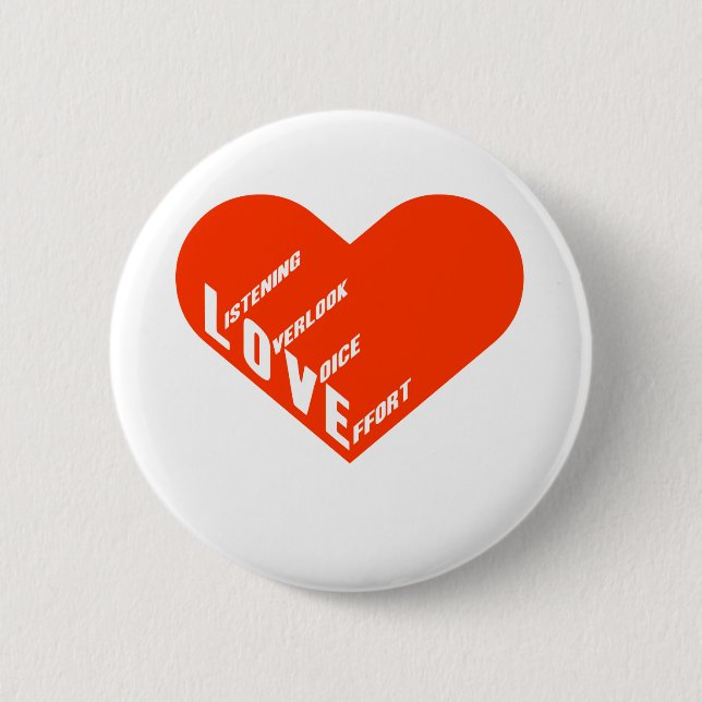 Macaron Rond 5 Cm 4love (Devant)