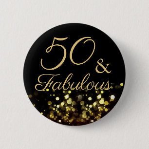 Macaron Rond 5 Cm 50 et Fabuleux anniversaire