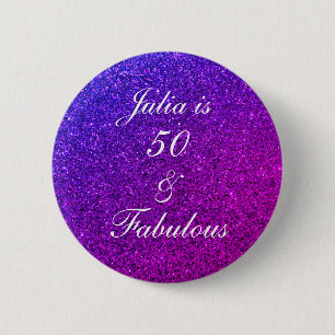 Macaron Rond 5 Cm 50 Et Fabulous Anniversaire Pink Purple Parties sc