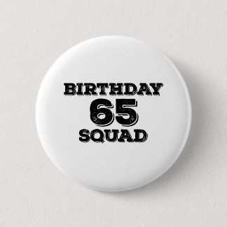 Macaron Rond 5 Cm 65 Plans d'anniversaire de Squad