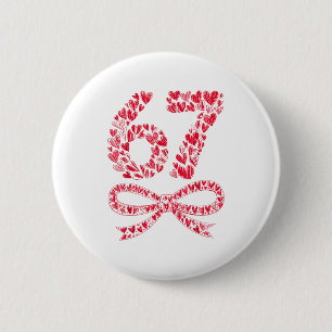 Macaron Rond 5 Cm 67 Meme du cœur de la Saint-Valentin – Trendy Six
