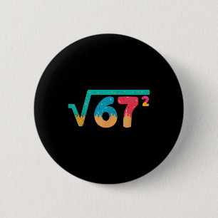 Macaron Rond 5 Cm 67 Mème Glace Goutte Racine Carrée 67² Argot Math